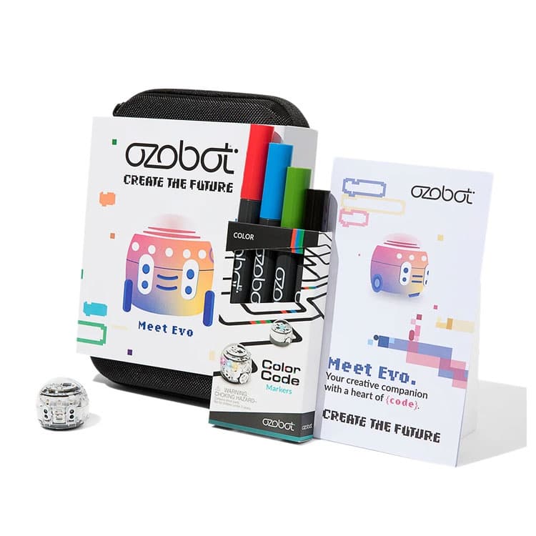 Програмируем робот Ozobot Evo Стартов комплект